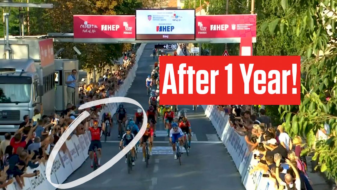 Elia Viviani Wins Again After 1 Year - 2023 Cro Race Stage 1
