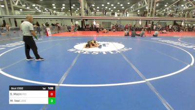 80 lbs Final - Sam Mazin, Red Nose Wrestling School vs Michael Vasi, Jersey 74