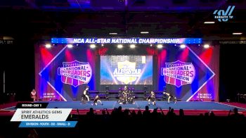 Spirit Athletics Gems - Emeralds [2025 L1 Youth - D2 - Small - D Day 1] 2025 NCA All-Star National Championship