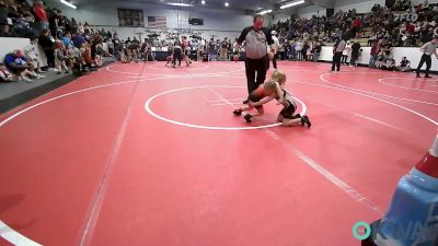 46 lbs Final - Oakley Anno, HURRICANE WRESTLING ACADEMY vs Bayleigh Brownell, Salina Wrestling Club