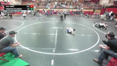 53 lbs 2nd Place Match - Preston Escobedo, Payette Wrestling Club vs Ace Jones, Brothers Of Steel Wrestling Club