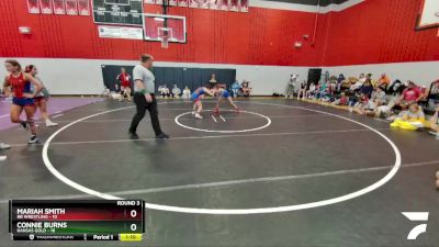 120 lbs Round 3 (6 Team) - Connie Burns, Kansas Gold vs Mariah Smith, BB Wrestling