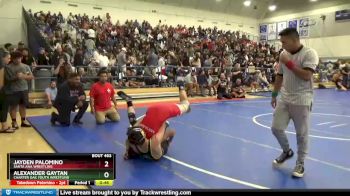 132 lbs 5th Place Match - Jayden Palomino, Santa Ana Wrestling vs Alexander Gaytan, Charter Oak Youth Wrestling