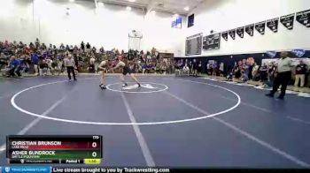 170 lbs Semifinal - Asher Bundrock, Battle Mountain vs Christian Brunson, Lake Mead