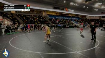 144 lbs 15th Place Match - Will Larson, Decorah vs Jet Millison, Basehor-Linwood HS
