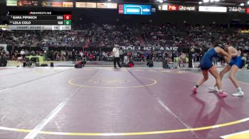 100 lbs Champ. Round 3 - Sara Pipinich, Caldera vs Lola Colo, Nampa