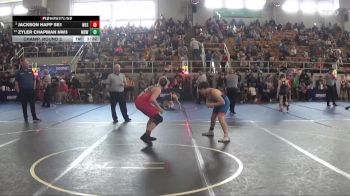 145 lbs Champ. Round 2 - Jackson Happ SE1, Westfall vs Zyler Chapman NW3, Monster Squad Wrestling