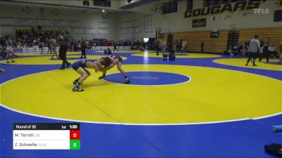 135 lbs Round Of 32 - Michael Terrell, Los Gatos vs Zander Schaefer, Clovis