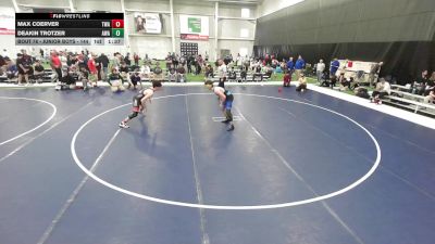 Junior Boys - 144 lbs Champ. Round 1 - Deakin Trotzer, Askren Wrestling Academy vs Max Coerver, Thoroughbred Wrestling Academy