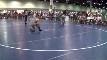 138 lbs Round 2 (8 Team) - Azaiah Ortega, ACW vs Aidan King, Ohio Titans Gray