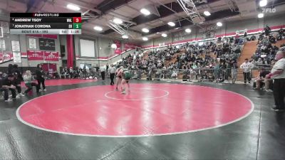 190 lbs Semifinal - Andrew Tsoy, Walnut vs Jonathan Corona, Santa Barbara