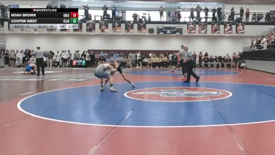 120 lbs Semis (16 Team) - Cooper West, Elbert County vs Noah Brown, Gordon Lee