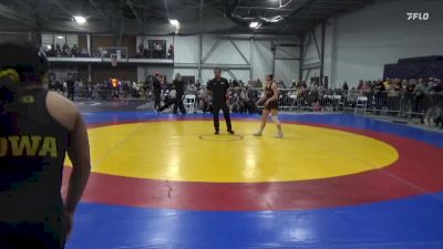 110 lbs Quarterfinal - Carissa Hersom, Wartburg vs Emilie Gonzalez, Iowa