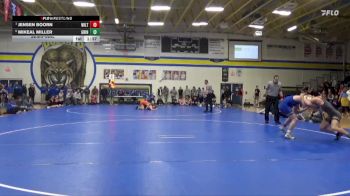 165 lbs Semifinal - Jensen Boorn, Wilton vs Mikeal Miller, Grinnell
