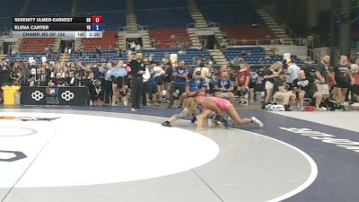 145 lbs Champ. Rd Of 128 - Serenity Ulmer-Earnest, Ohio vs Elena Carter, Virginia