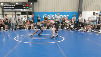 123 lbs Rr Rnd 7 - Jekai Sedgwick, NC United - BHS vs Brody Sayers, DoughBoy WC - BHS