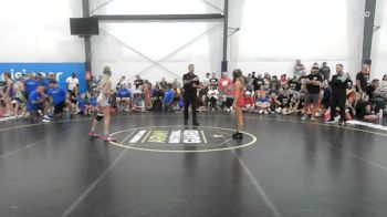 40 lbs Rr Rnd 7 - Markee Gomez, Badger Girls Elite - W vs Piper Full, MGW Monkey Business - W