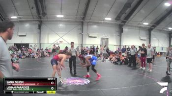 145 lbs Placement (4 Team) - Logan Paradice, Storm Wrestling Center 1 vs Yanik Simon, Team Wonderbread Worldwide