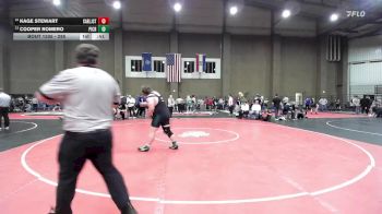 285 lbs Cons. Round 5 - Cooper Romero, Pine Creek vs Kage Stewart, Carl Junction