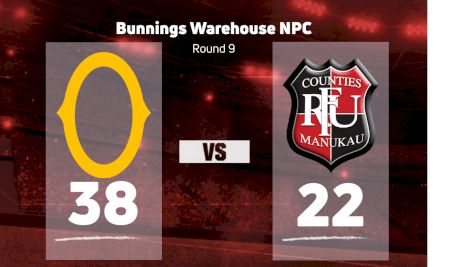 2023 Otago vs Counties Manukau