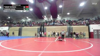 113 lbs Cons. Round 3 - Brady Elfreich, Evansville Mater Dei vs Cameron Kissel, Trojan Wrestling Academy