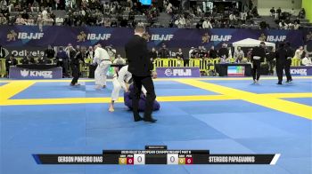 Stergios Papagiannis vs Gerson Pinheiro Dias 2026 European Jiu-Jitsu IBJJF Championship