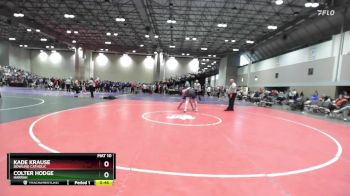 215A Cons. Round 2 - Colter Hodge, Harrah vs Kade Krause, Dowling Catholic