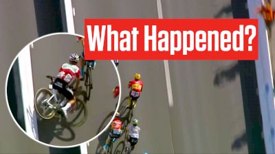 Cro Race 2023 Leader Orluis Aular CRASHES In Stage 6 Final Moments!