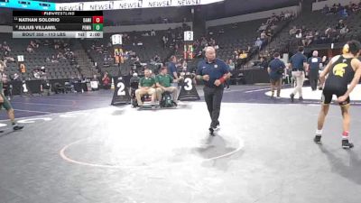 113 lbs Round Of 16 - Nathan Solorio, Damien (SS) vs Julius Villamil, Poway (SD)