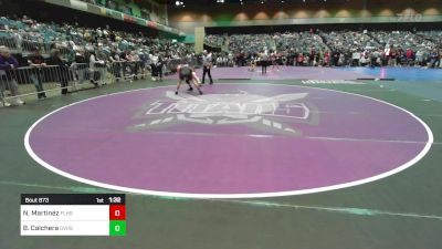 138 lbs Round Of 32 - Nathaniel Martinez, Fruitland vs Benjamin Calchera, Grantsville