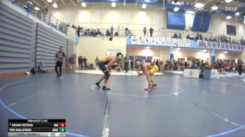 120 lbs Cons. Round 6 - Adam Ostoja, Meridian vs Tre Hallford, Meridian High School 2