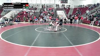 120 lbs 1st & 3rd (16 Team) - Cole Warren, Creekview vs Kyle Lafferty, Glynn Academy
