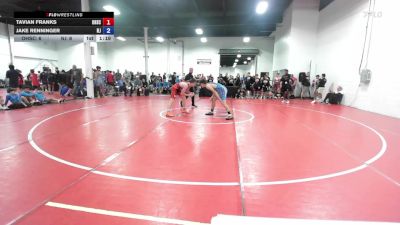 155 lbs Tavian Franks, Ohio Scarlet vs Jake Renninger, New Jersey