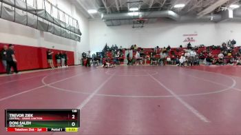 138 lbs Cons. Round 3 - Trevor Ziek, Central - Grand Junction vs Doni Saleh, Bear Creek