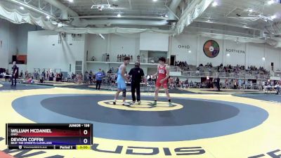 138 lbs Cons. Round 2 - William McDaniel, Ohio vs Devion Coffin, Beat The Streets Cleveland