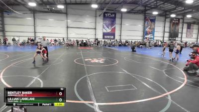 52 lbs Rd# 1 9:00am Friday - Bentley Baker, Nebraska Elite vs Lillian Lanklani, Team Ohio