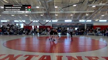 184 lbs Quarterfinal - Keegan Gehlhausen, Chadron State vs Micaiah Montalbin, Cal Poly Humboldt