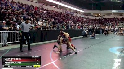 5A 139 lbs Cons. Round 1 - Whitney Gibson, Centennial vs Adrien Ulibarri, Santa Fe