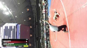 126 lbs Quarters & Wb (16 Team) - Sam Kurtz, Freedom vs Mark Hughner, Great Bridge