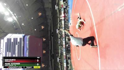 126 lbs Quarters & Wb (16 Team) - Sam Kurtz, Freedom vs Mark Hughner, Great Bridge