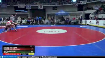 1 lbs Quarterfinal - Anthony Usry, Weaver vs Ansel Stinnett, American Christian Academy