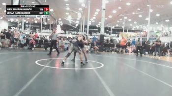 162 lbs Rr Rnd 3 - Arslan Dzhakhanov, VHW Blue - HSC vs Lukas Katsigiannis, Team Shutt Garnett Trained - HSC