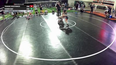 43-47.2 lbs Champ. Round 1 - Teague Southwick, Utah vs Kasen Day, Utah