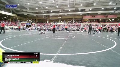 61 lbs Cons. Round 2 - Tucker Wyrick, Tonganoxie vs Graham Wells, Augusta