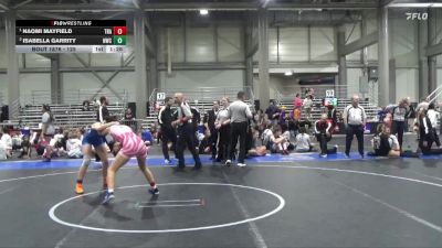 125 lbs Cons. Semi - Naomi Mayfield, Trailblazer vs Isabella Garrity, Norton Wrestling Club