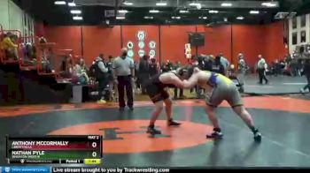 220 lbs Cons. Round 2 - Anthony Mccormally, LIBERTYVILLE vs Nathan Pyle, Wheaton (NORTH)