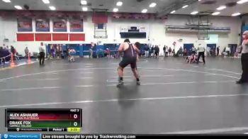 285 lbs Champ. Round 1 - Alex Ashauer, Wisconsin-Platteville vs Drake Fox, Cornell College