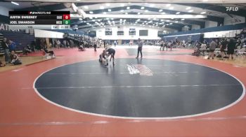 165 lbs Finals (2 Team) - Joel Swanson, Messiah vs Justin Sweeney, Case Western
