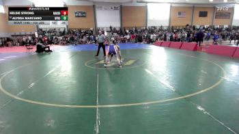 100 lbs Consi Of 8 #2 - Kelsie Strong, Marshwood vs Alyssa Marciano, North Providence