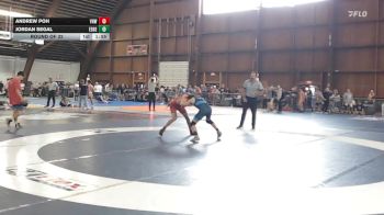 125 lbs Round Of 32 - Andrew Poh, Vhw vs Jordan Segal, Edge